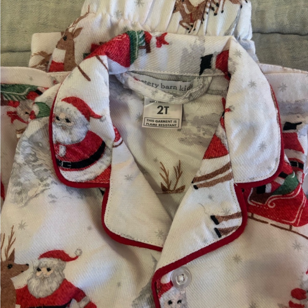 Family Pottery Barn Christmas Pajamas - Picture 4 of 5